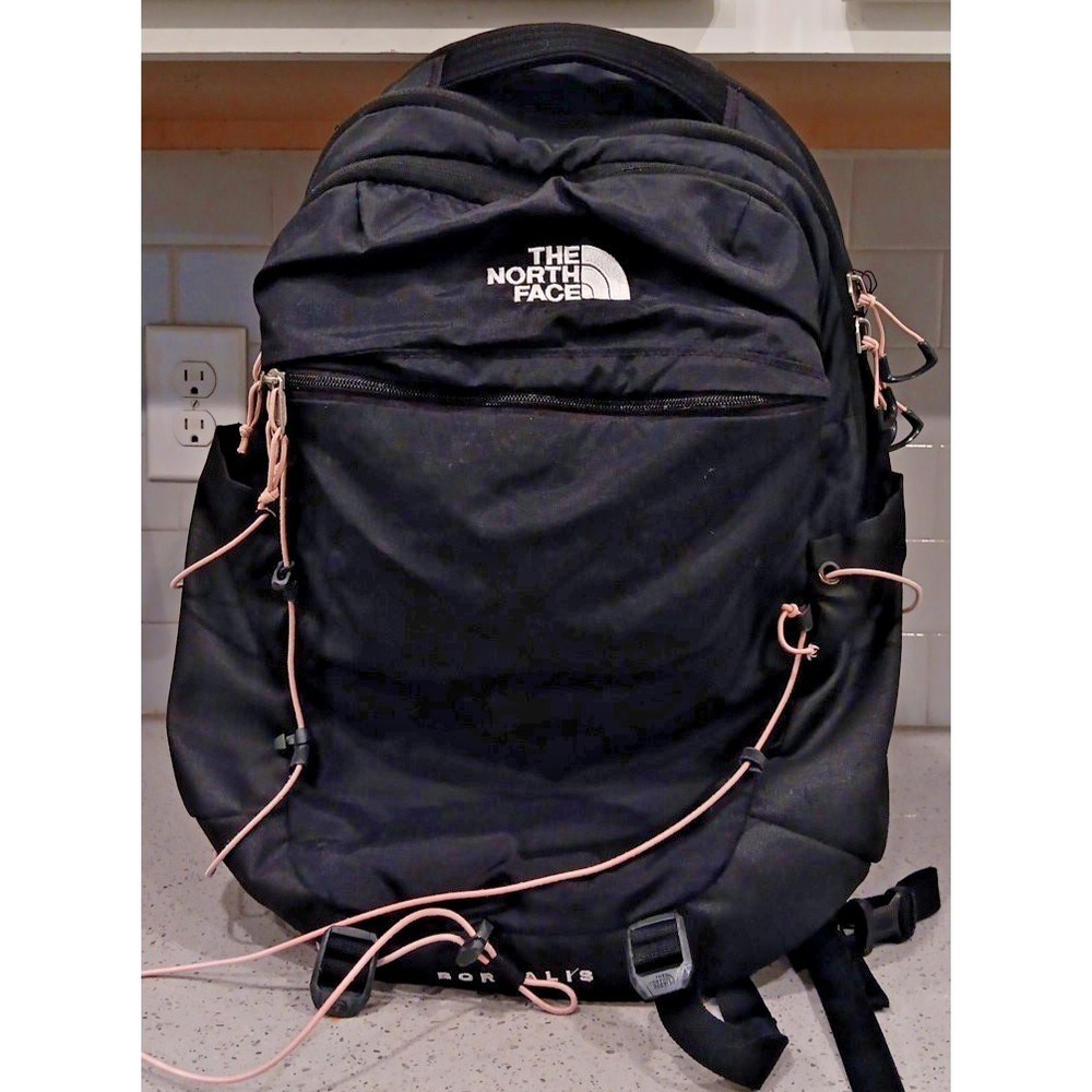 THE NORTH FACE Borealis Luxe Black/Rose Gold Metallic Backpack